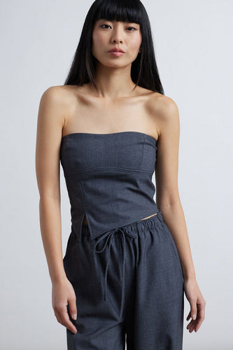 Blouse - grijs - 24 colours GmbH - 4