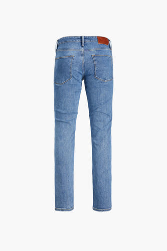 Straight jeans - mid blue denim