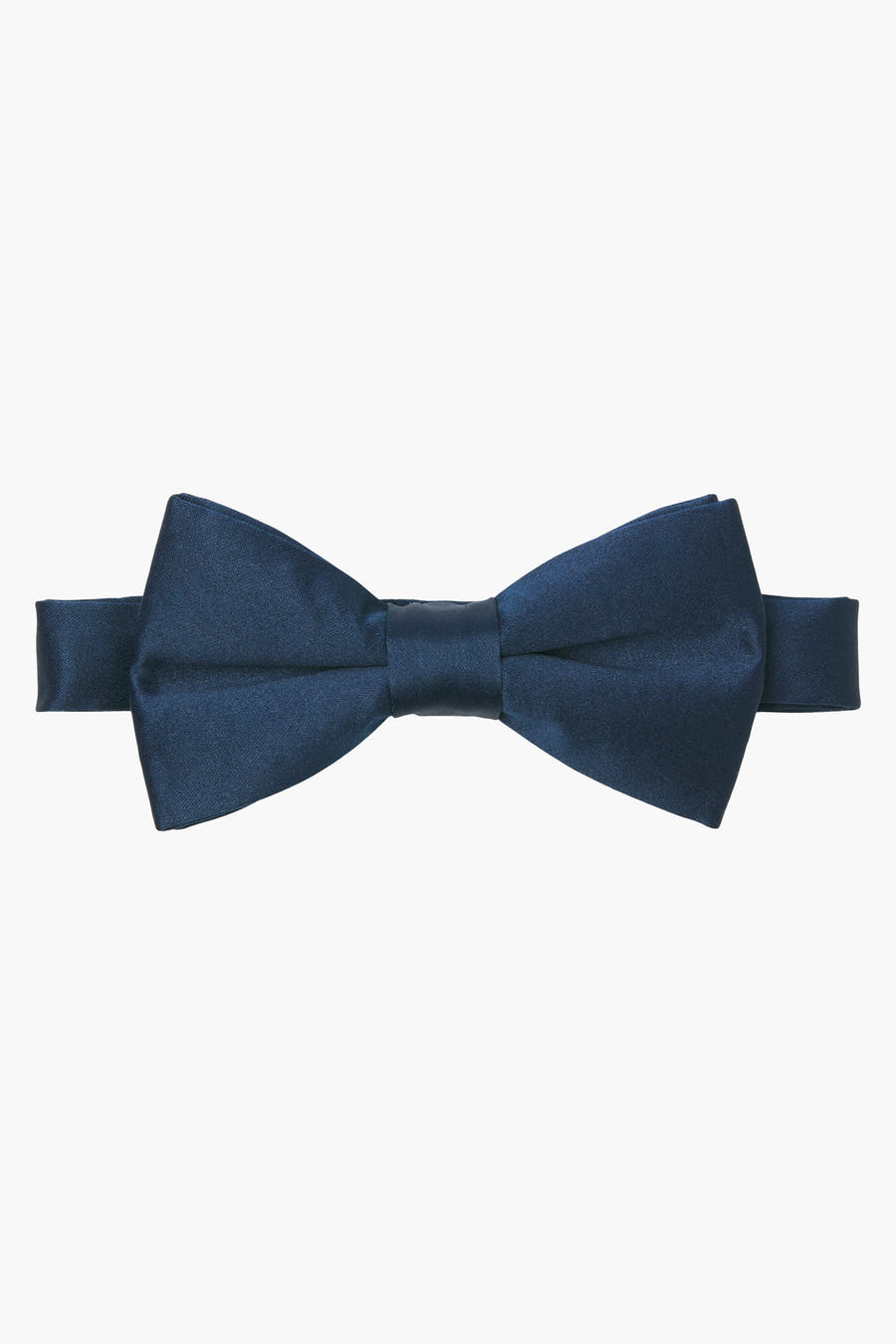 Blauw strikje van ACCESSORIES BY JACK & JONES, effen, met een subtiele glans.
