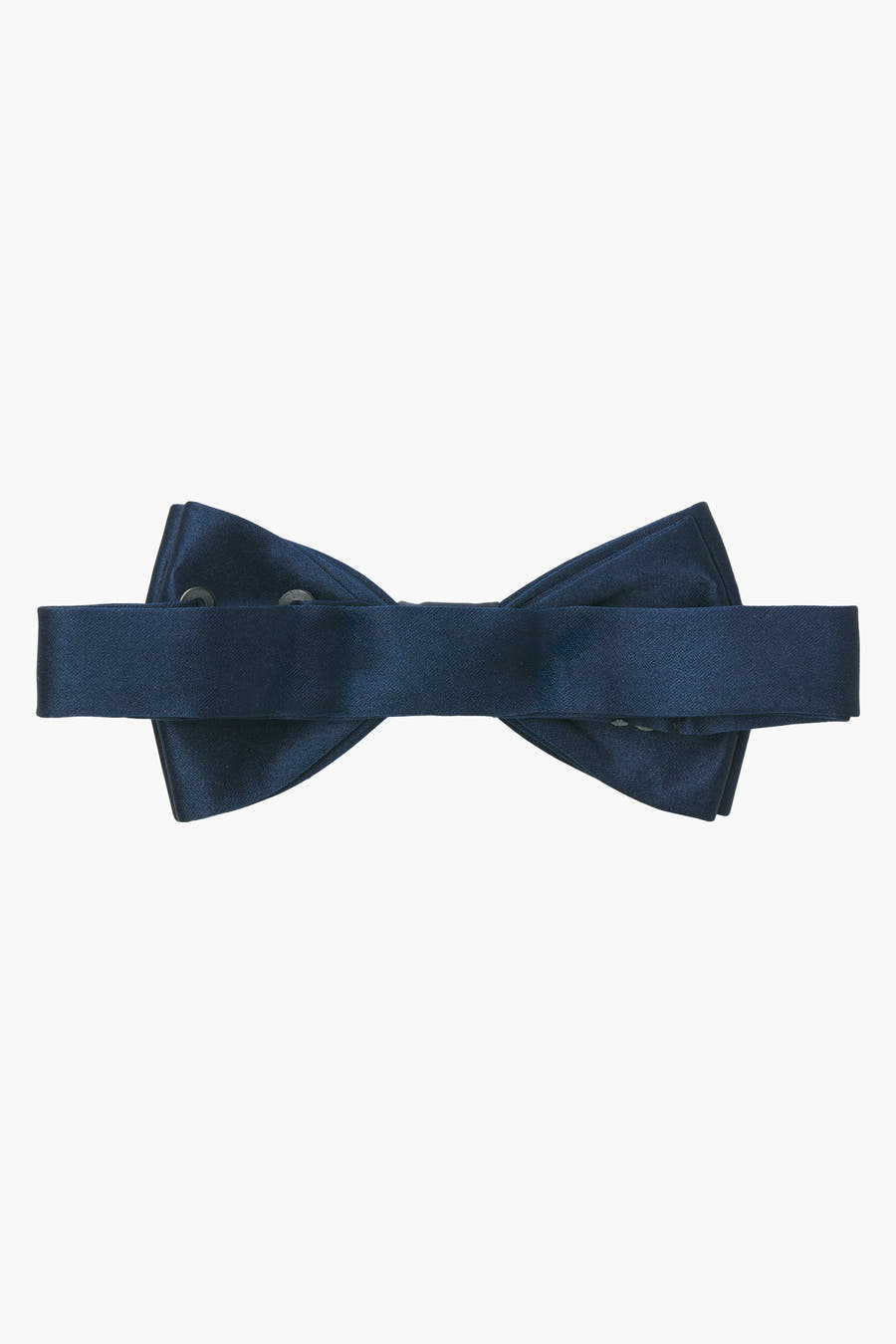 Blauw strikje van ACCESSORIES BY JACK & JONES, met verstelbare band en zilverkleurige oogjes.