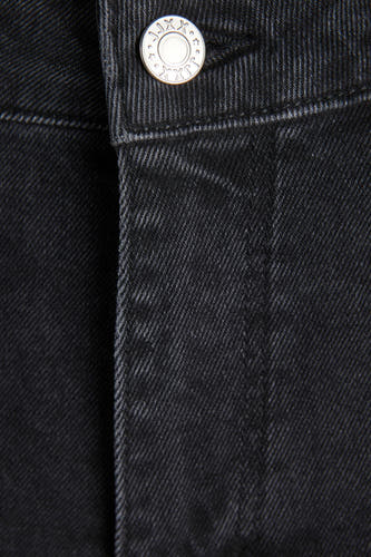 Jean &agrave; coupe droite - noir