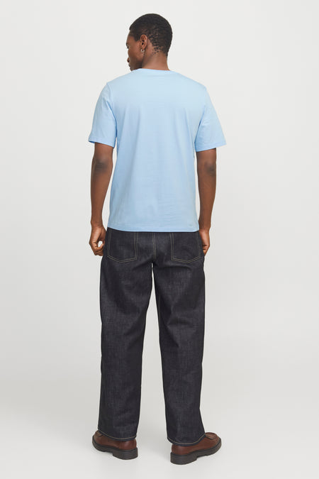 T-shirt (korte mouwen) Blauw - ORIGINALS BY JACK & JONES
