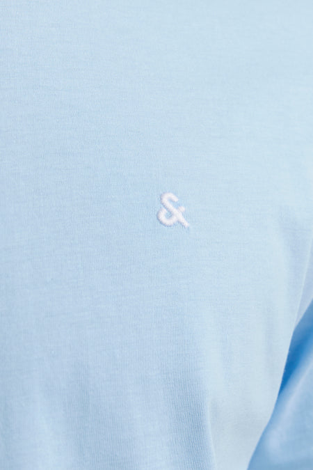 T-shirt (korte mouwen) Blauw - ORIGINALS BY JACK & JONES