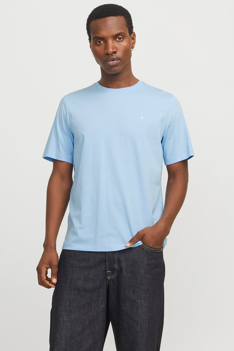 T-shirt (korte mouwen) Blauw - ORIGINALS BY JACK & JONES
