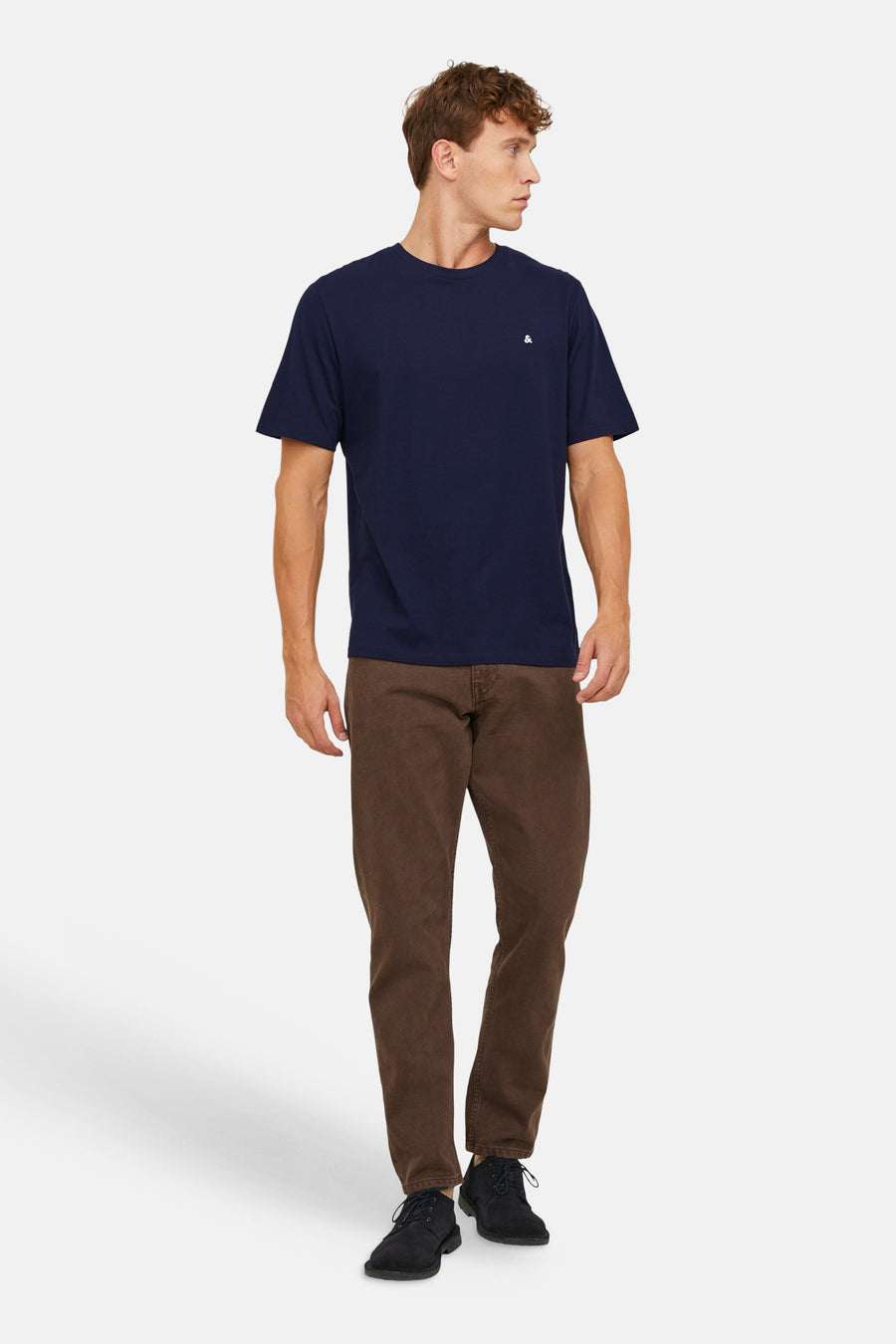 T-shirt (korte mouwen) blauw - ORIGINALS BY JACK & JONES