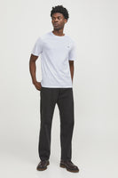 T-shirt (korte mouwen) Wit - ORIGINALS BY JACK & JONES