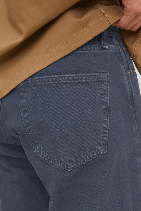 Tapered jeans - dark grey denim