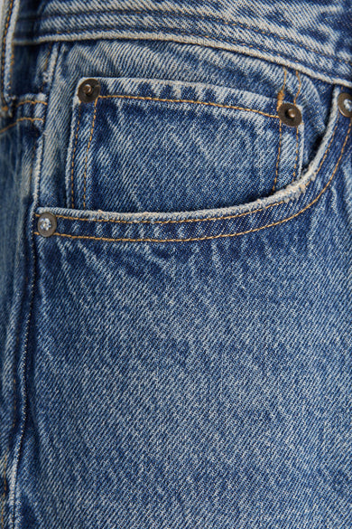 Wide jeans - mid blue denim