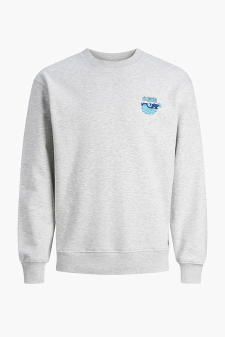 Sweat col O Gris - ORIGINALS BY JACK & JONES