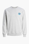 Sweat col O Gris - ORIGINALS BY JACK & JONES