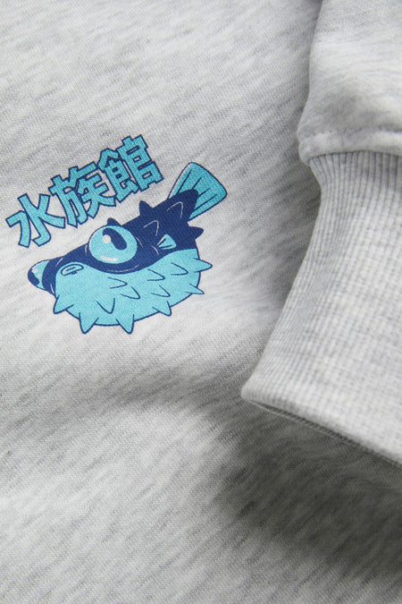 Sweat col O Gris - ORIGINALS BY JACK & JONES