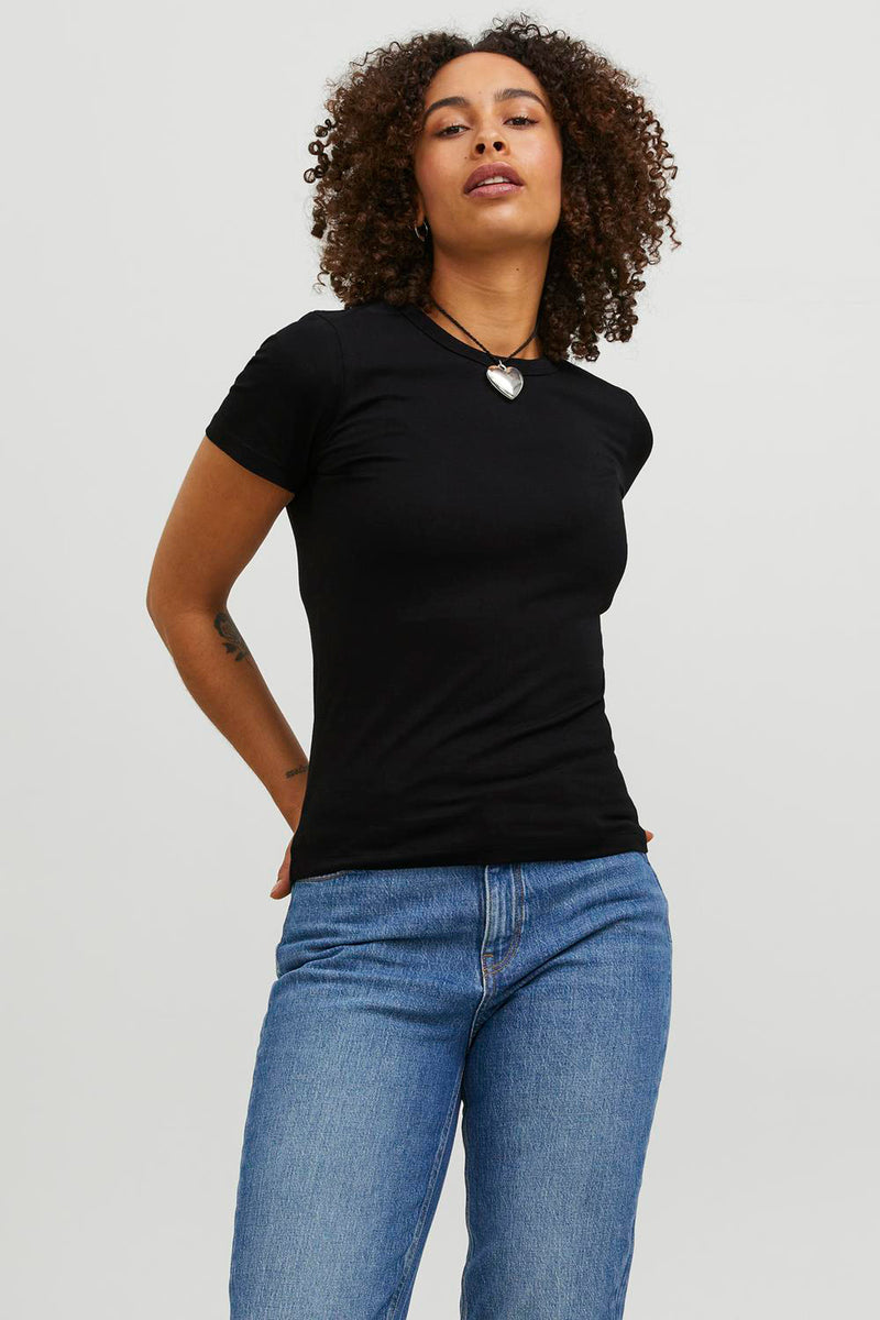 Top (korte mouwen) Zwart - JJXX