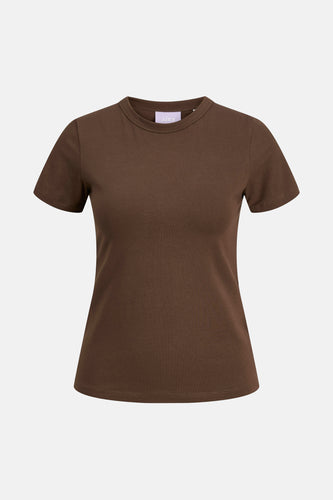 T-shirt met korte mouwen - bruin - JJXX