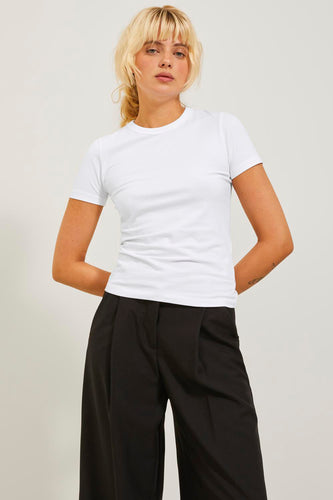 T-shirt met korte mouwen - wit