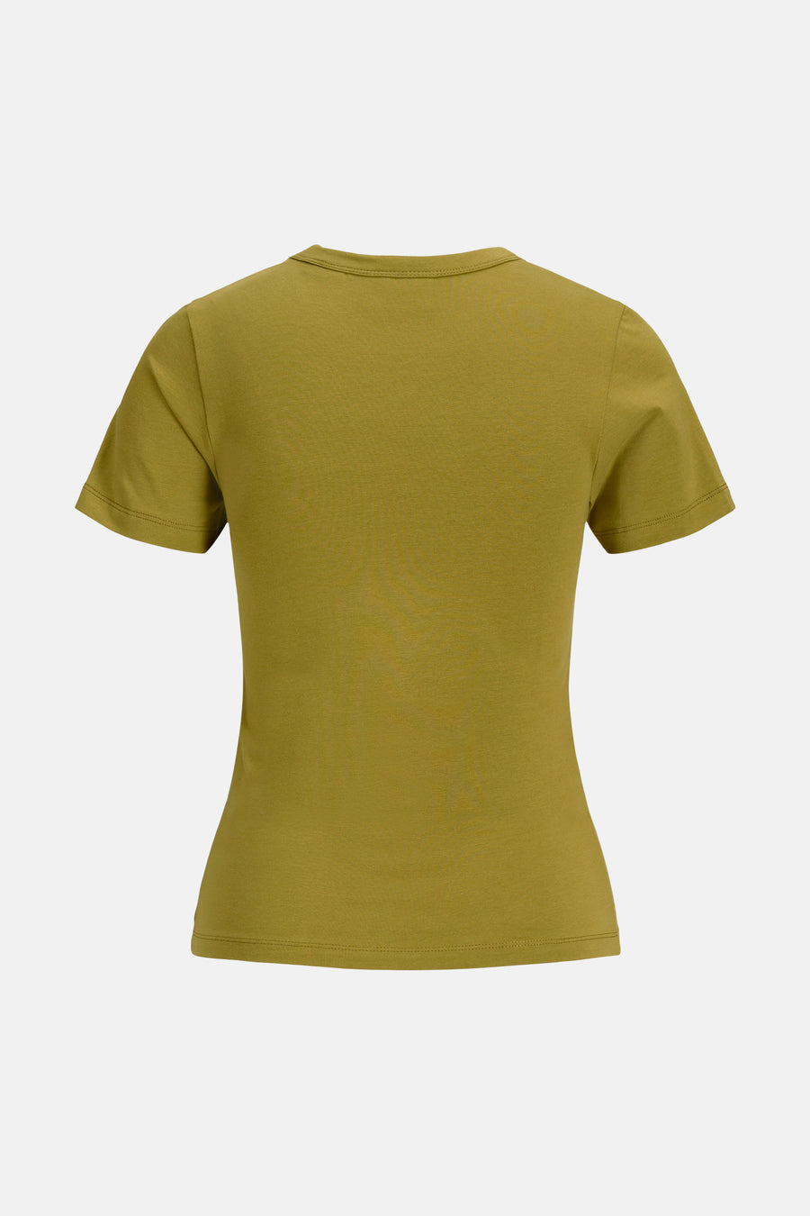 Groene korte mouwen t-shirt van JJXX, achterzijde, gladde stof, strak model