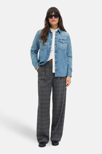 Kostuumbroek - grijs - JJXX