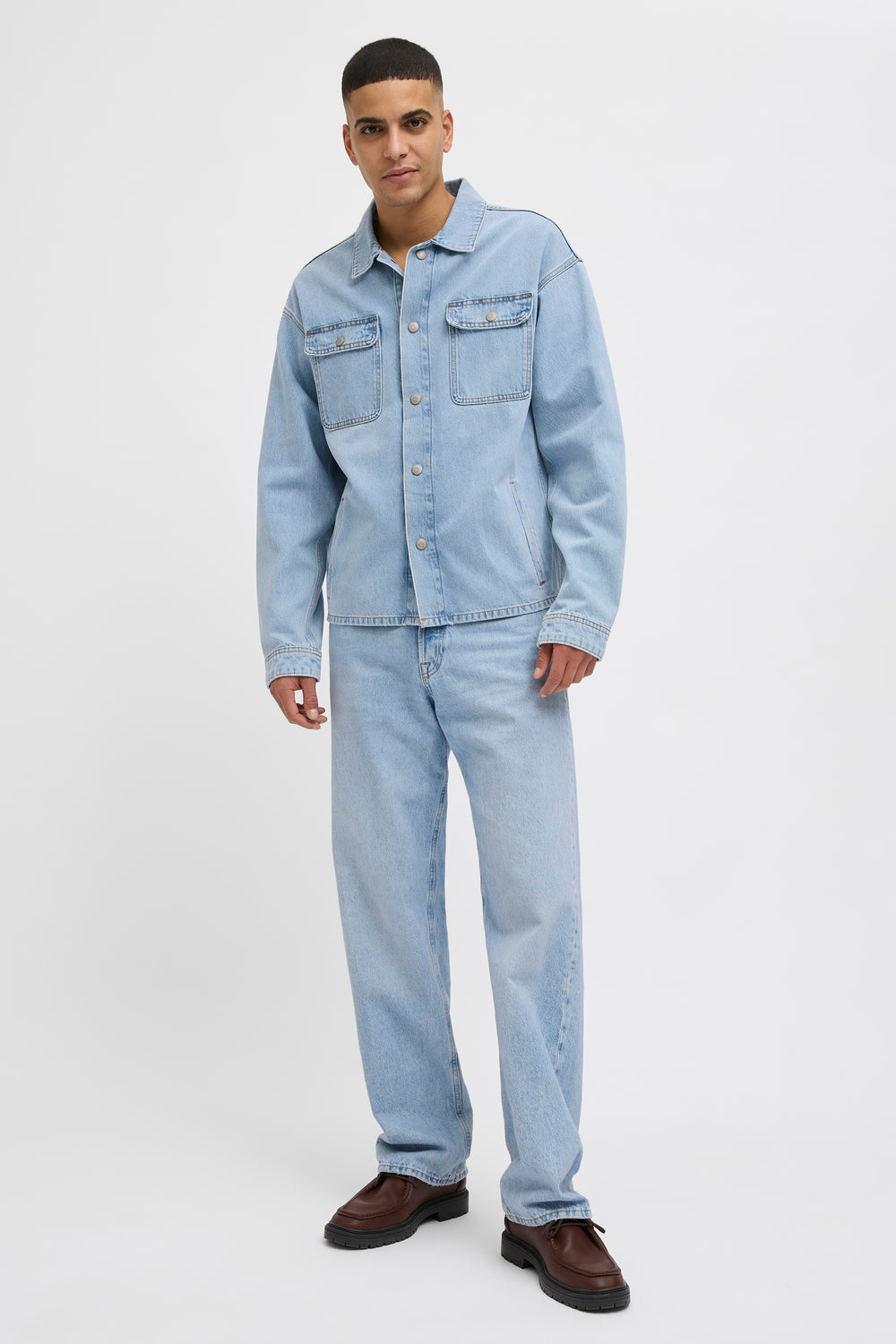 Jeanshemd Light blue denim - JACK & JONES JEANS INTELLIGENCE