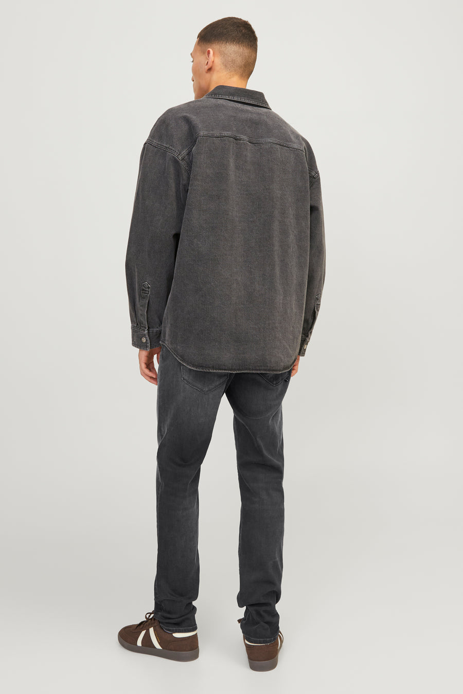 GLENN - black denim - JACK & JONES JEANS INTELLIGENCE