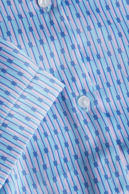 JXLINK SATIN SS SHIRT WVN