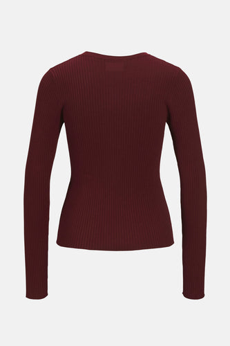 T-shirt met lange mouwen - rood - JJXX