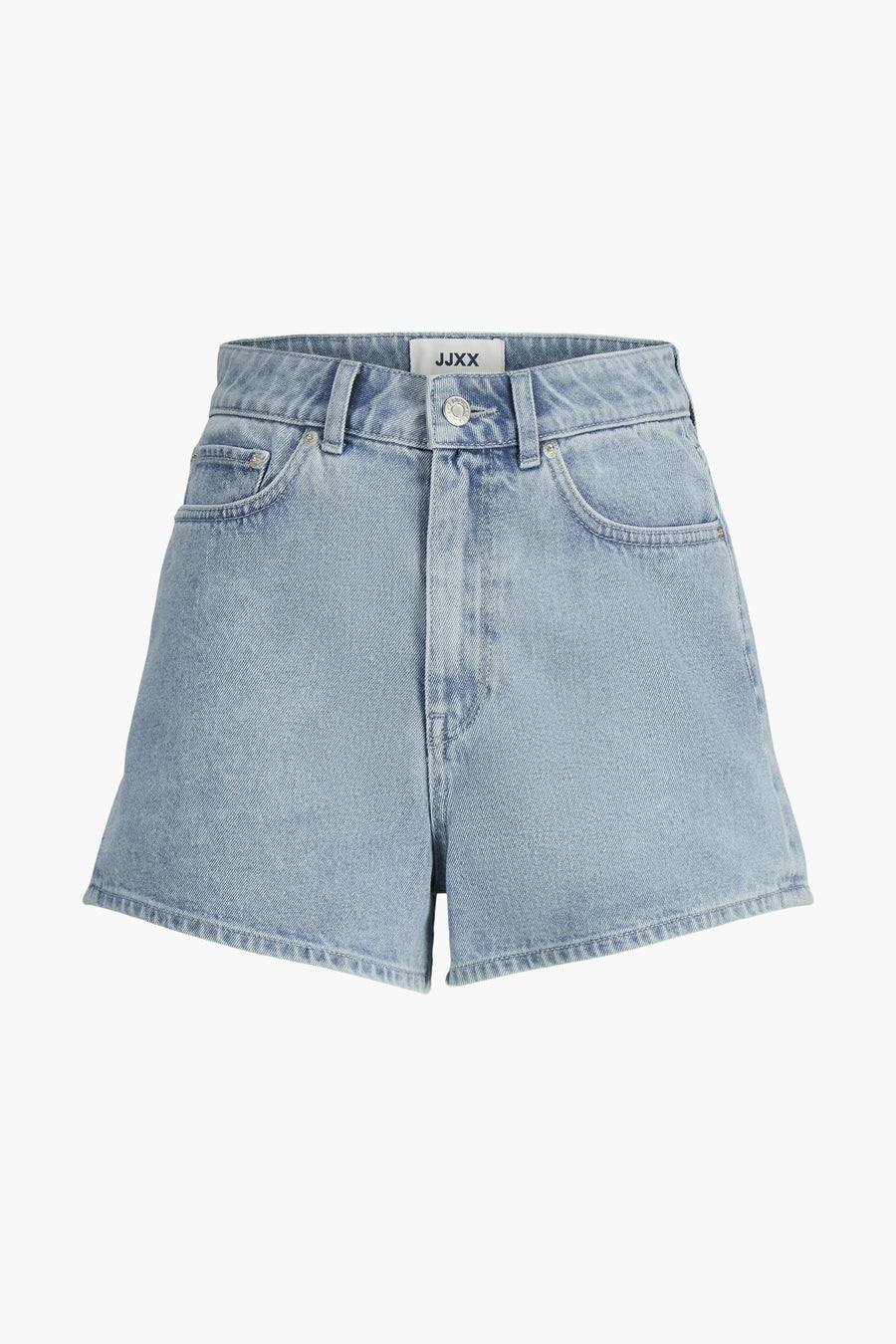 Short - light blue denim