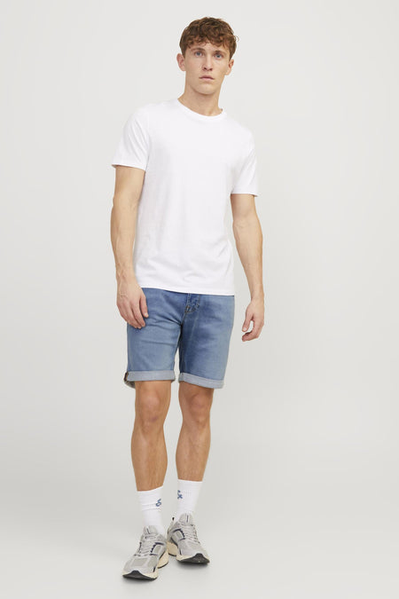 Short - mid blue denim