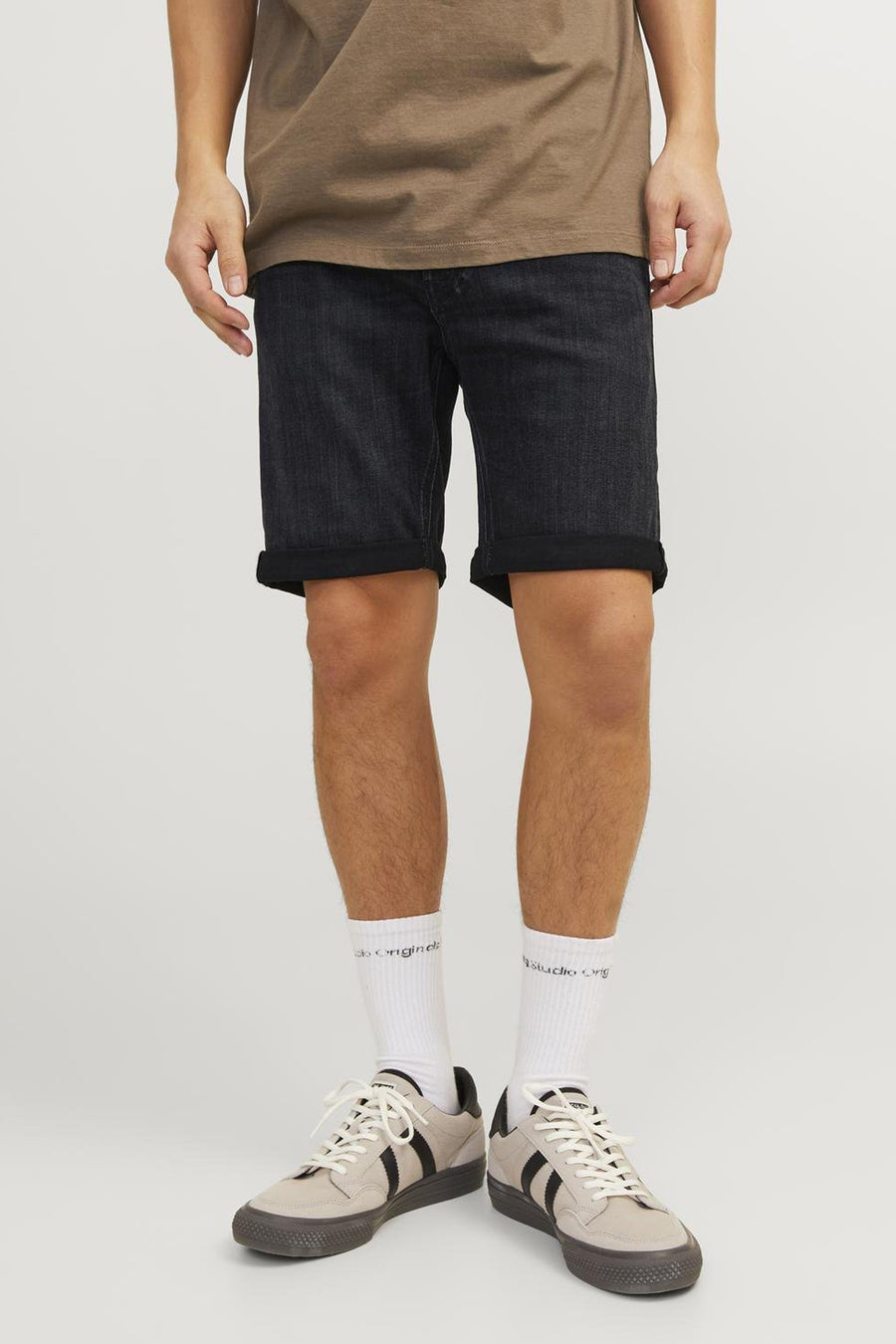 Short - black denim - JACK & JONES JEANS INTELLIGENCE