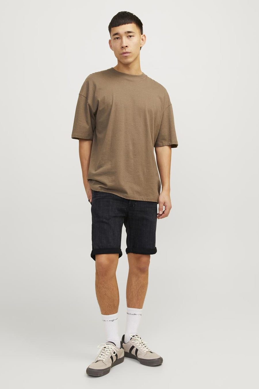 Short - black denim - JACK & JONES JEANS INTELLIGENCE