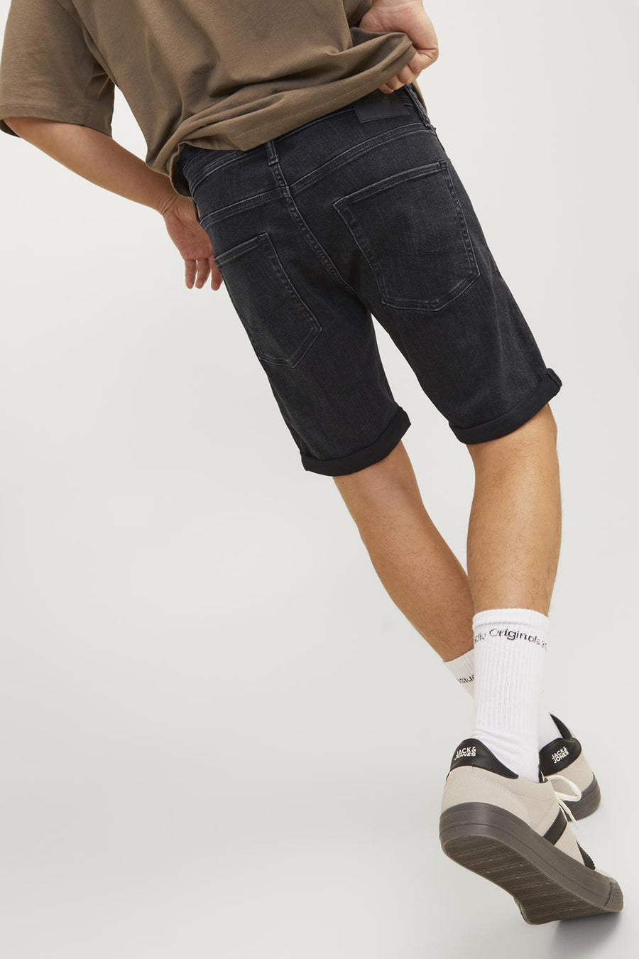 Short - black denim - JACK & JONES JEANS INTELLIGENCE