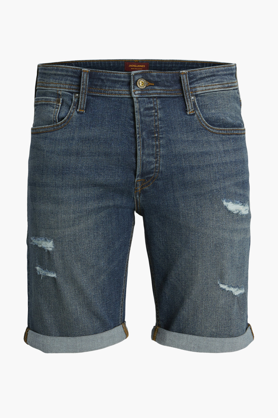 Short - dark blue denim - JACK & JONES JEANS INTELLIGENCE - 1