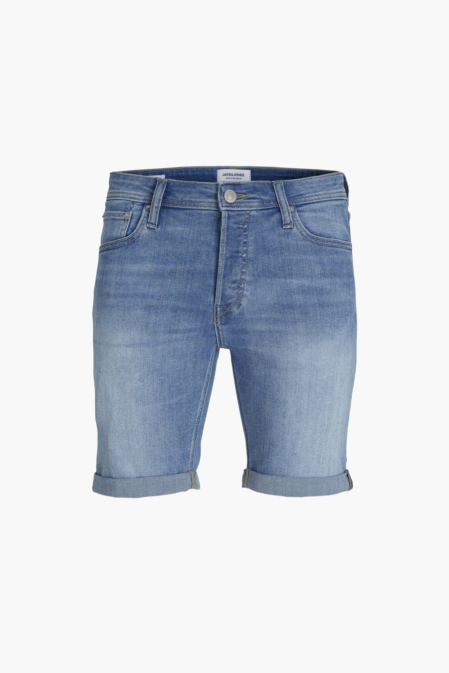 Short - light blue denim