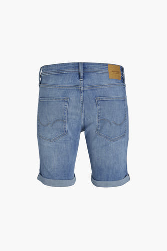 Short - light blue denim