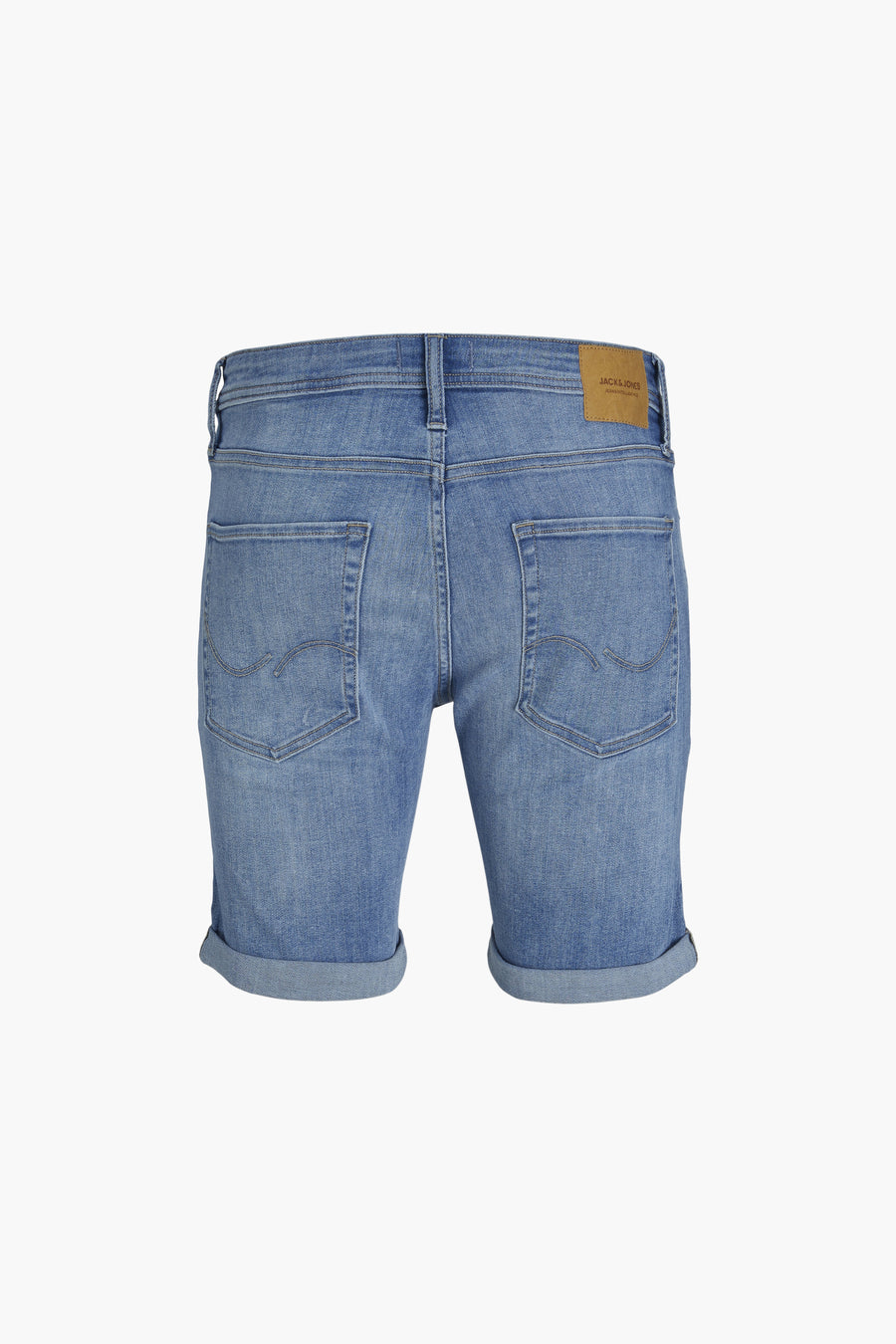 Short - light blue denim