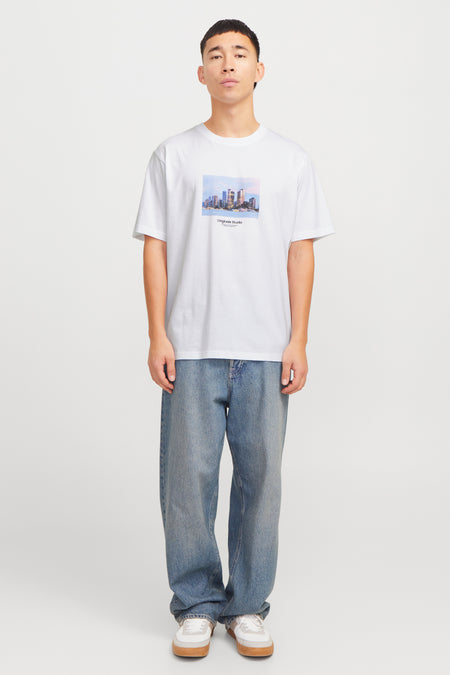T-shirt (manches courtes) Blanc - ORIGINALS BY JACK & JONES