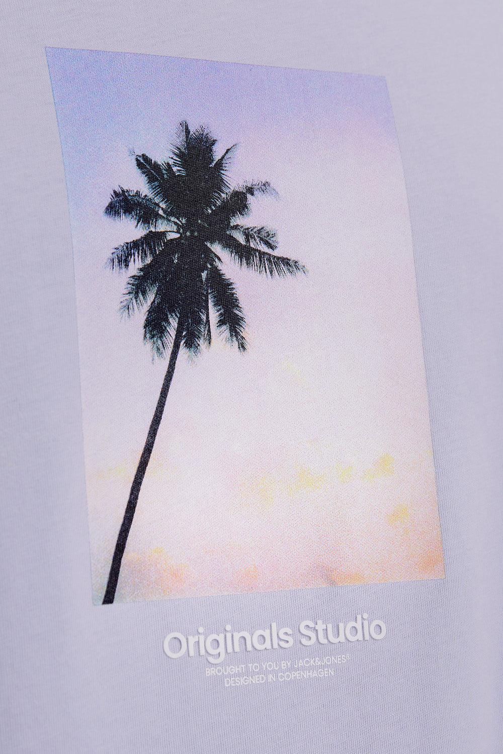 T-shirt (korte mouwen) Paars - ORIGINALS BY JACK & JONES