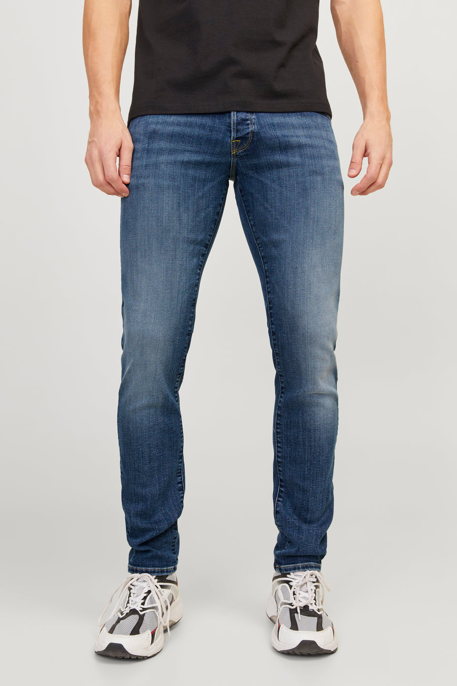 GLENN - mid blue denim - JACK & JONES JEANS INTELLIGENCE