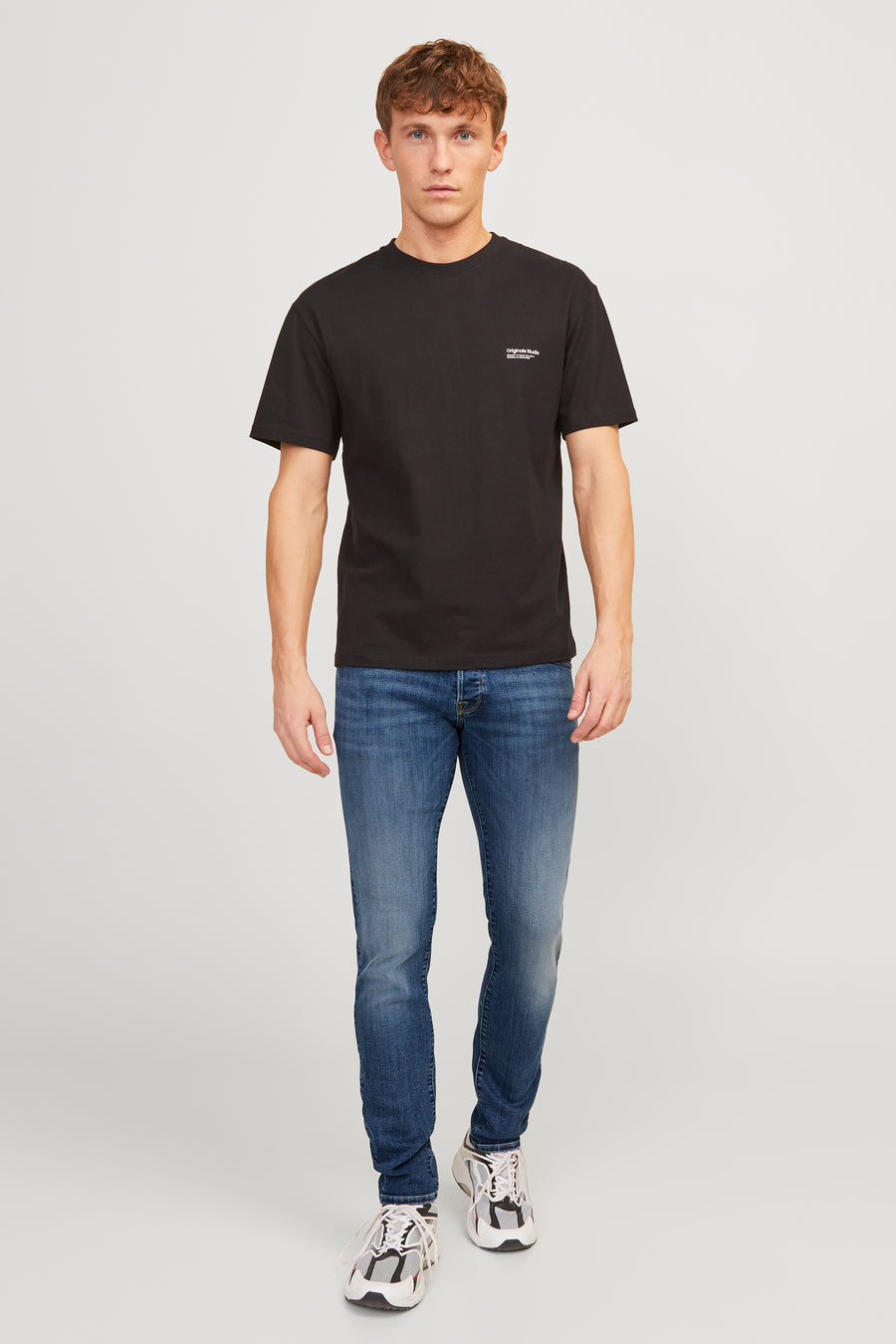 GLENN - mid blue denim - JACK & JONES JEANS INTELLIGENCE