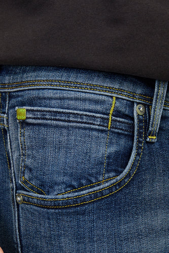 GLENN - mid blue denim - JACK & JONES JEANS INTELLIGENCE