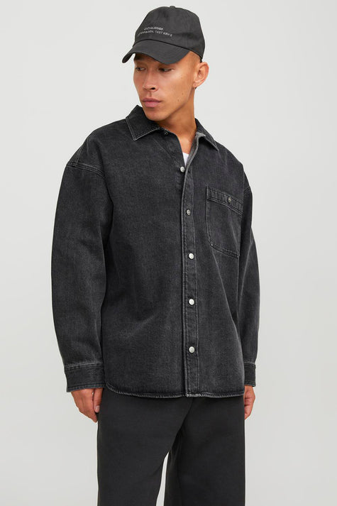 Jeanshemd Zwart - ORIGINALS BY JACK & JONES