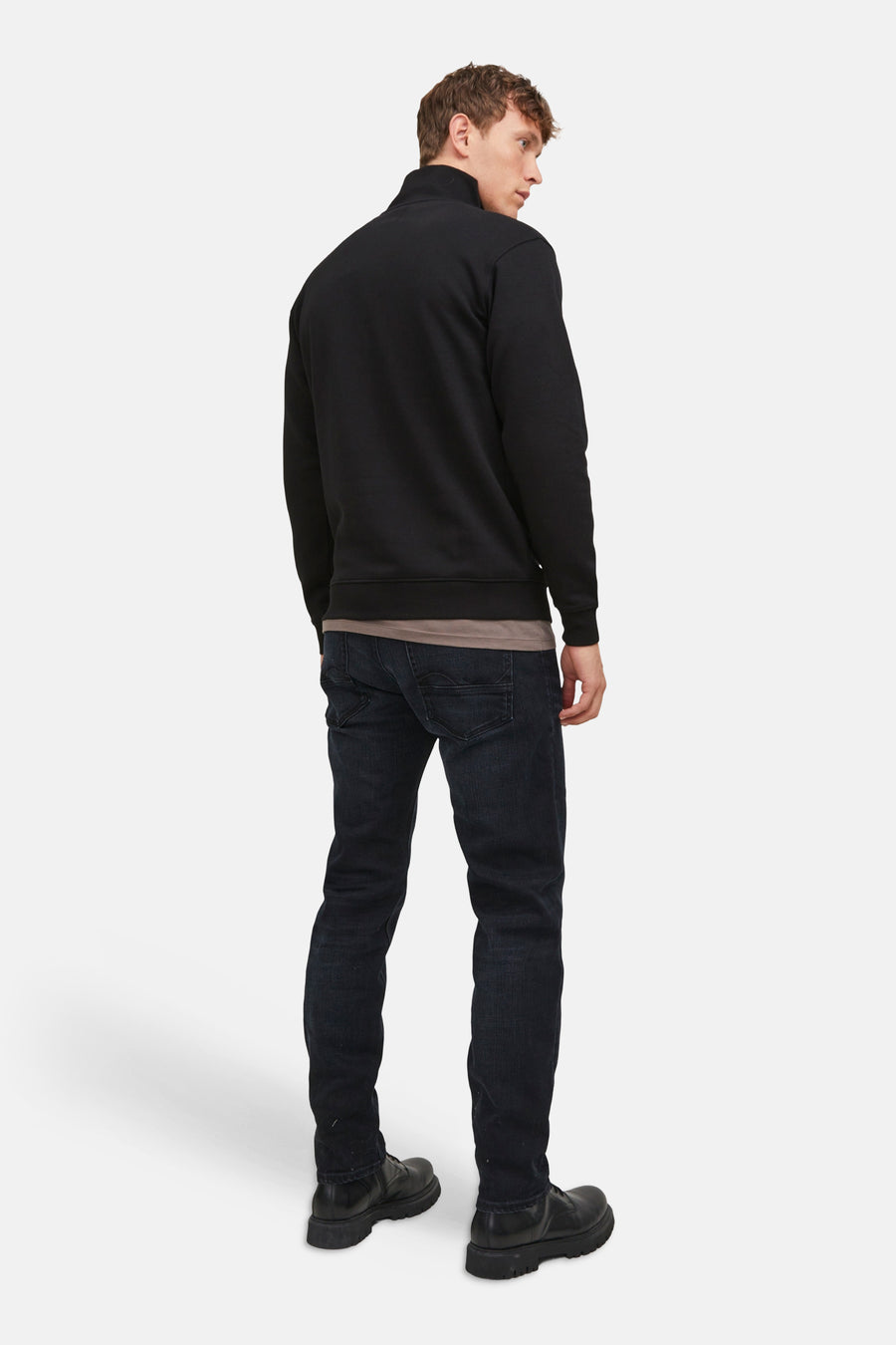 Sweat col O noir - ORIGINALS BY JACK & JONES