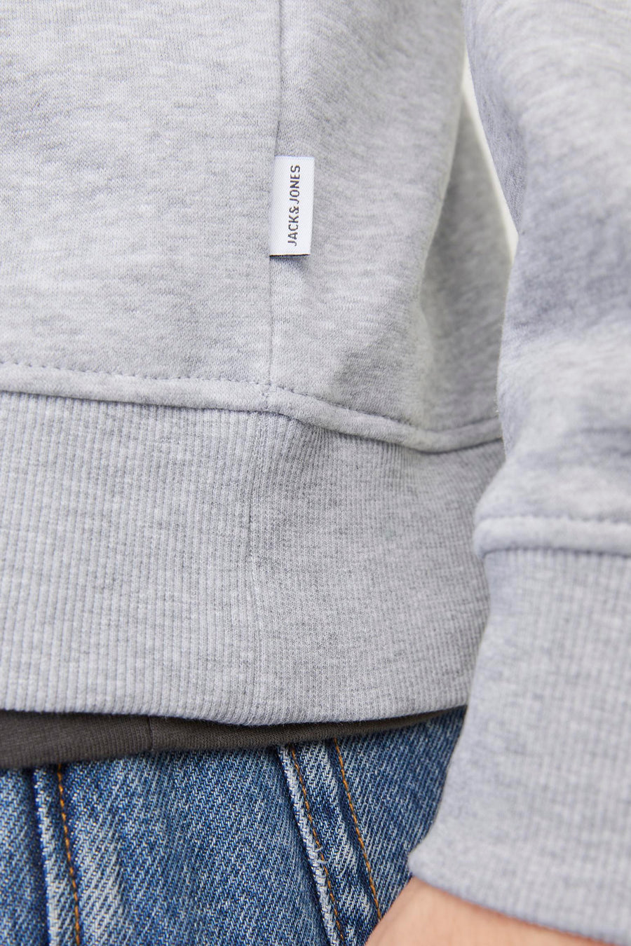 Sweat col O gris - ORIGINALS BY JACK & JONES