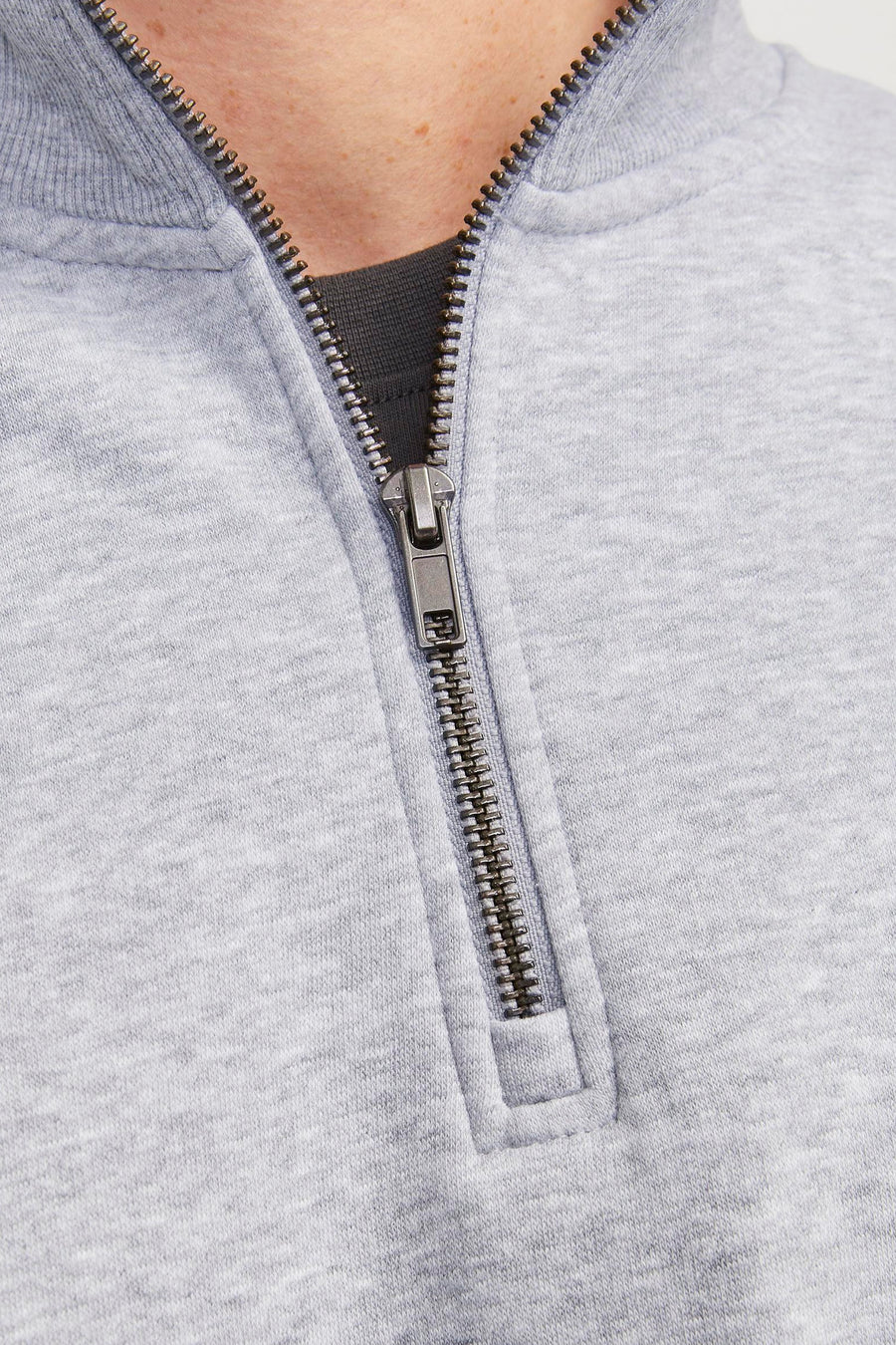 Sweat col O gris - ORIGINALS BY JACK & JONES