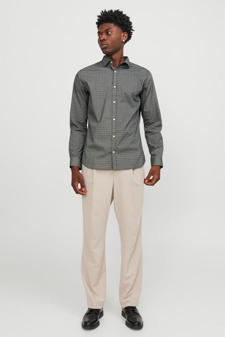 Chemise (manches longues) Bleu - PREMIUM by JACK & JONES