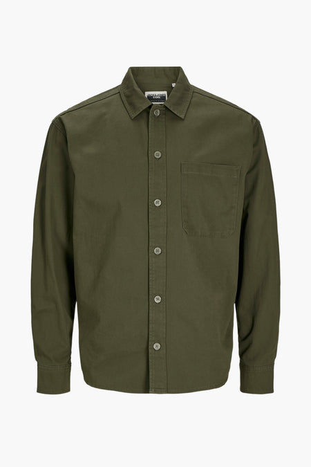 JCOCOLLECTIVE ZAC OVERSHIRT LS SN