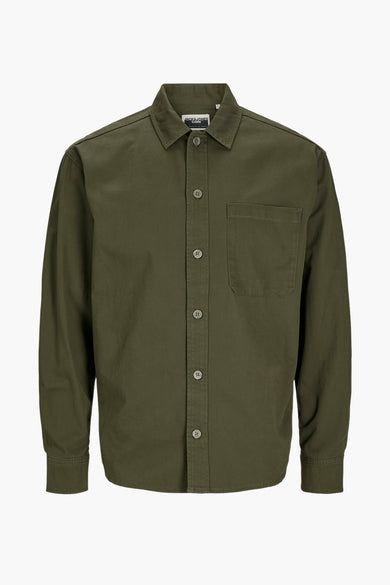 Chemise à manches longues - kahki