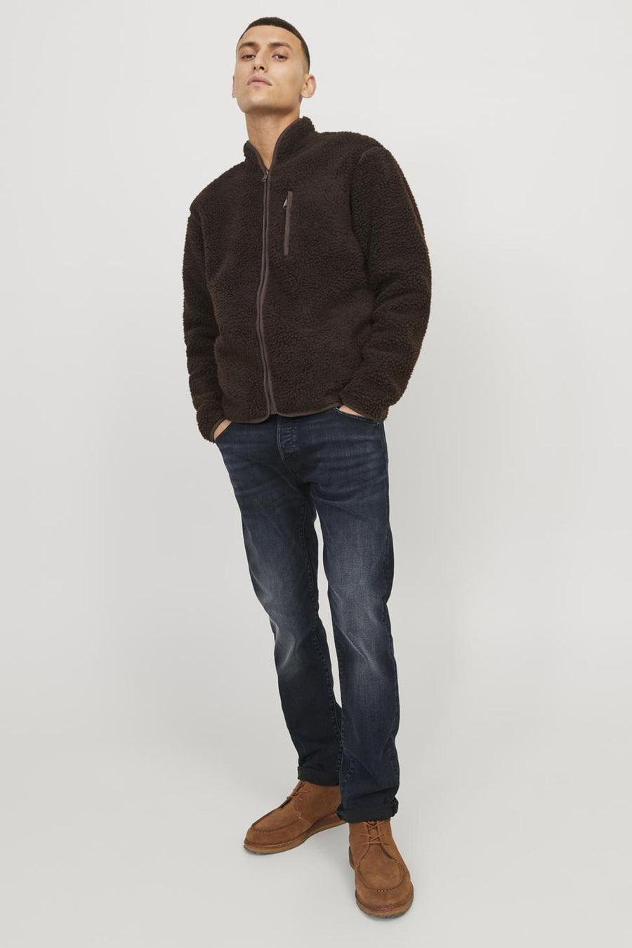 GLENN - blue black denim - JACK & JONES JEANS INTELLIGENCE