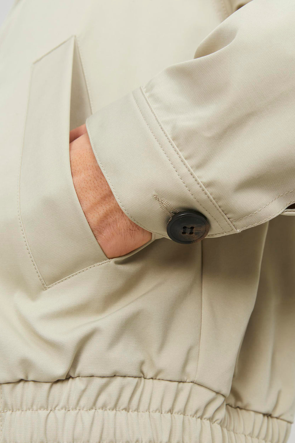Veste courte Écru - ORIGINALS BY JACK & JONES
