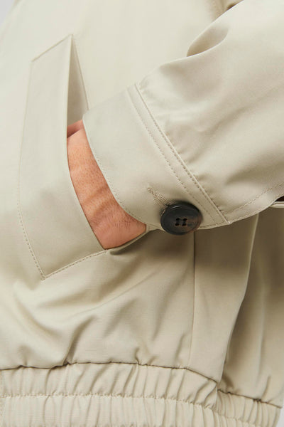 Veste courte Écru - ORIGINALS BY JACK & JONES