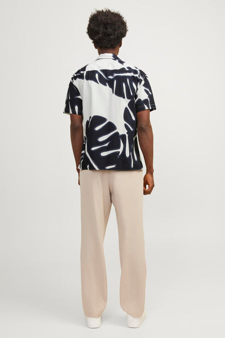 Chemise (manches courtes) Blanc - PREMIUM by JACK & JONES