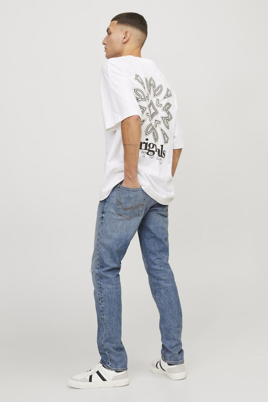 Jeans slim mid blue denim - JACK & JONES JEANS INTELLIGENCE